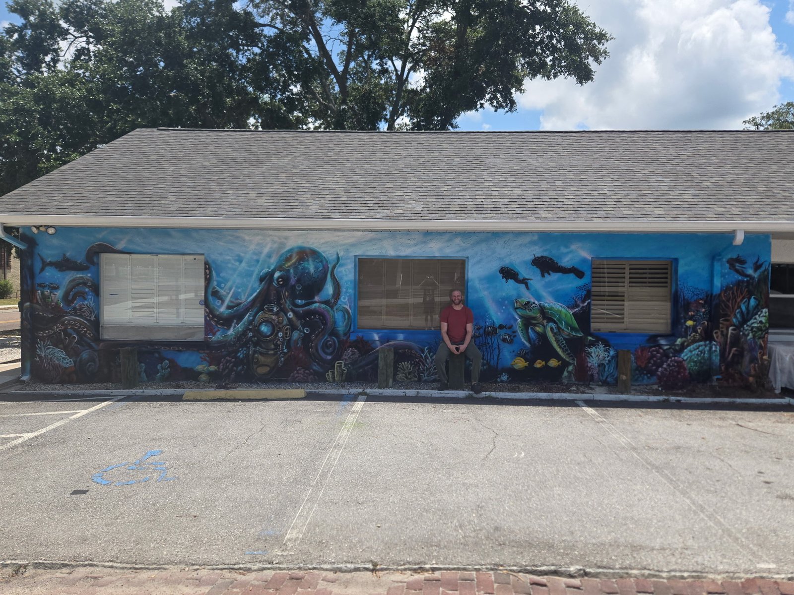 Alchemy Lifestyle — the famous Tarpon Springs ocean mural by the studio